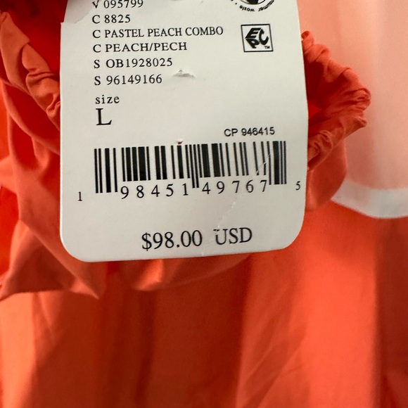 NWT-Care FP Like The Wind Logo Jacket
Pastel Peach Combo - Picture 5 of 6